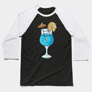 Cocktail With Umbrella In It Drink Drinks Baseball T-Shirt